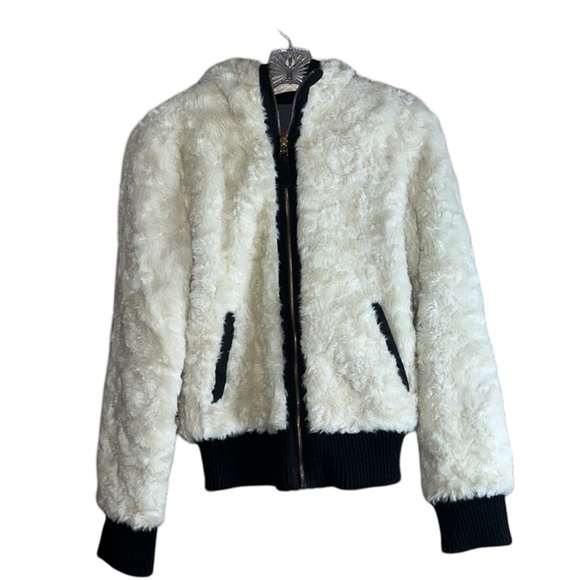 XS Jeans By Buffalo Faux Fur Coat - Picture 1 of 2